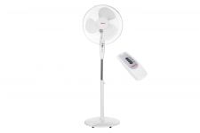 Вентилятор ARDESTO підлоговий, 40см, 45Вт, пульт ДК, опора кругла, білий Вентилятор ARDESTO підлоговий, 40см, 45Вт, пульт ДК, опора кругла, білий