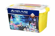 Конструктор Magplayer магнітний набір, бокс, 237ел Конструктор Magplayer магнітний набір, бокс, 237ел