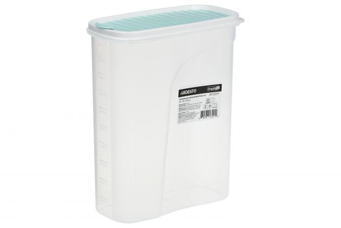 Контейнер для зберігання харчових продуктів Ardesto Fresh, 2.5л, пластик, блакитний