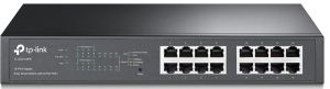 Комутатор TP-LINK TL-SG1016PE 16xGE (8xPoE), 124.4 Вт, WebSmart Комутатор TP-LINK TL-SG1016PE 16xGE (8xPoE), 124.4 Вт, WebSmart