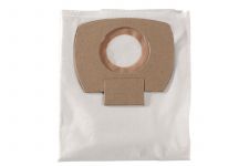 Мішки для пилососу неткані Metabo 25/30л ASA 25/30 L PC/ Inox 5шт