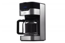 Кавоварка Ardesto крапельна 1.5л, мелена, чорно-сріблястий