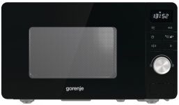 Мікрохвильова піч Gorenje, 20л, електр. керув., 800Вт, дисплей, чорний Мікрохвильова піч Gorenje, 20л, електр. керув., 800Вт, дисплей, чорний
