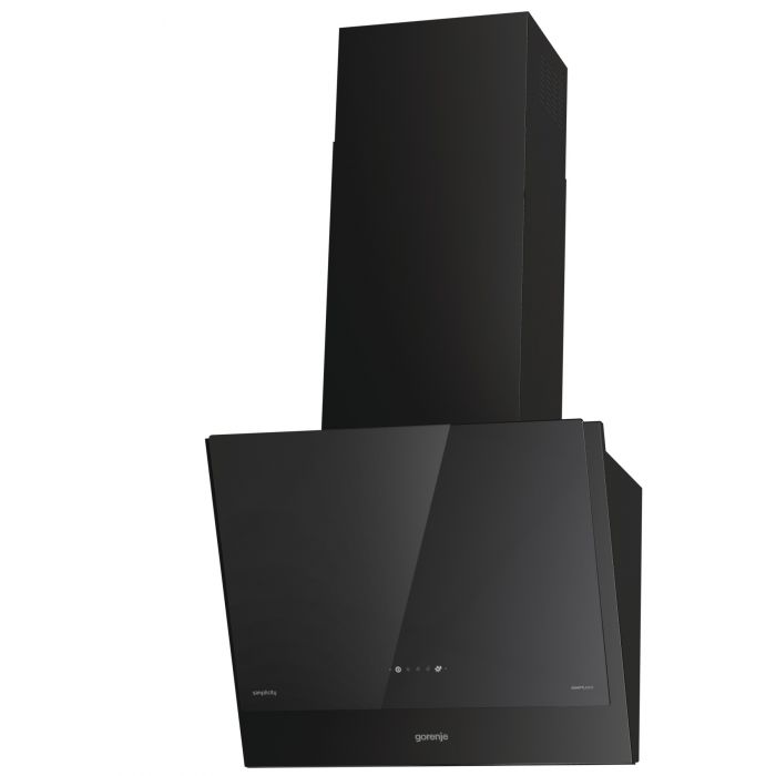 Витяжка Gorenje похила, 60см, 650м.куб/год, чорний