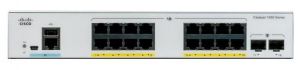 Комутатор Cisco Catalyst 1000 16xGE, POE, 2x1G SFP Комутатор Cisco Catalyst 1000 16xGE, POE, 2x1G SFP