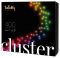 Гірлянда Smart LED Twinkly Cluster RGB 400, Gen II, IP44, довжина 6м, кабель чорний