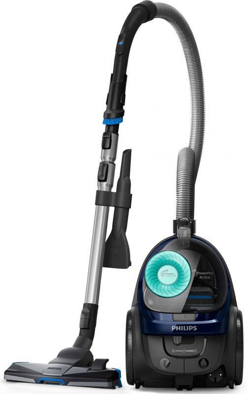 Пилосос Philips контейнерний 5000 series, 900Вт, конт пил -1,5л, НЕРА, турбощітка, синій