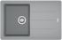 Мийка кухонна Franke Basis, фраграніт, прямокутник, з крилом, 780х500х200мм, чаша - 1, накладна, BFG 611-78, сірий камінь