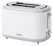 Тостер Ardesto White stripes T-F17WG 930Вт, пластик, білий+сірий Тостер Ardesto White stripes T-F17WG 930Вт, пластик, білий+сірий