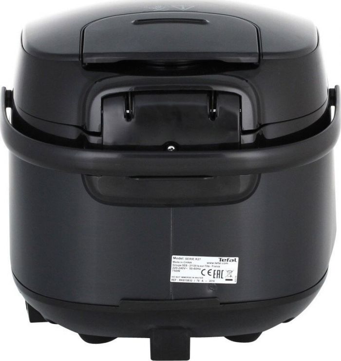 Мультиварка Tefal Fuzzy Logic, 750Вт, чаша-5л, електронне керув., пластик, чорний