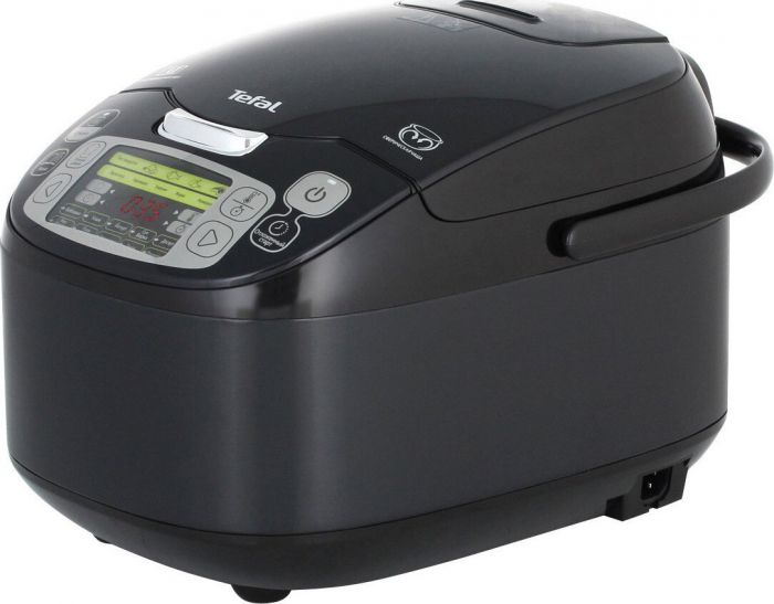 Мультиварка Tefal Fuzzy Logic, 750Вт, чаша-5л, електронне керув., пластик, чорний