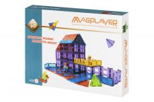 Конструктор Magplayer магнітні плитки 112ел Конструктор Magplayer магнітні плитки 112ел