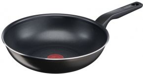 Сковорода ВОК Tefal XL Intense, 28см, алюміній, чорний Сковорода ВОК Tefal XL Intense, 28см, алюміній, чорний