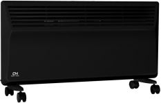 Конвектор Cooper&Hunter, 25м2, 2000Вт, електр. упр-ння, закр. нагрів. елемент, IP24, чорний Конвектор Cooper&Hunter, 25м2, 2000Вт, електр. упр-ння, закр. нагрів. елемент, IP24, чорний