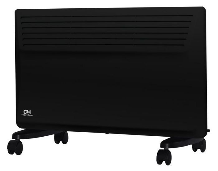 Конвектор електричний Cooper&Hunter Domestic Black CH-1500ED 1500 Вт, 20 м2, IP24, ел. керування, чорний