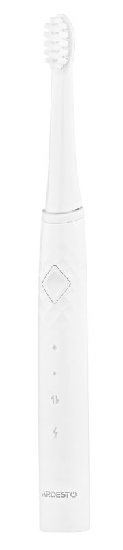 Щітка зубна електр. Ardesto, ETB-101W, 35т. колив/хв, IPX7, білий