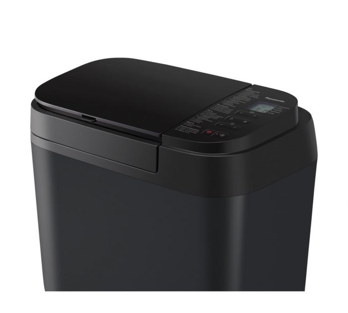 Хлібопічка Panasonic 550Вт, програм-28, макс.вага -1.25кг, форма-прямокутник, пластик, чорний Хлібопічка Panasonic 550Вт, програм-28, макс.вага -1.25кг, форма-прямокутник, пластик, чорний