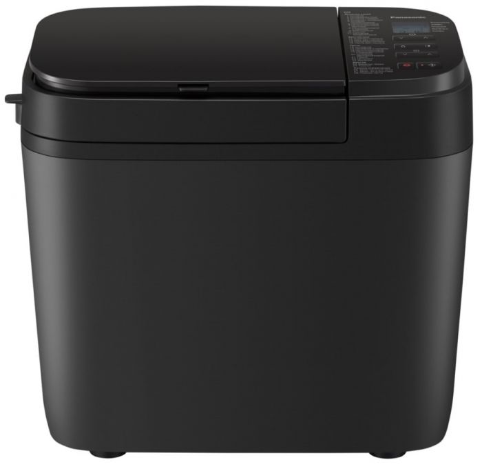 Хлібопічка Panasonic 550Вт, програм-28, макс.вага -1.25кг, форма-прямокутник, пластик, чорний Хлібопічка Panasonic 550Вт, програм-28, макс.вага -1.25кг, форма-прямокутник, пластик, чорний