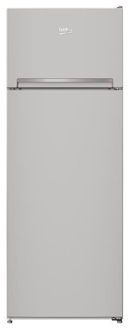 Холодильник Beko з верxн. мороз., 146x54x57, xолод.відд.-142л, мороз.відд.-87л, 2дв., A+, ST, сріблястий