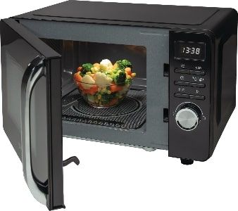 Мікрохвильова піч Gorenje, 20л, електр. керув., 700Вт, гриль, дисплей, чорний