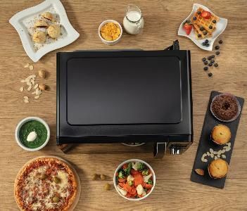 Мікрохвильова піч Gorenje, 20л, електр. керув., 700Вт, гриль, дисплей, чорний