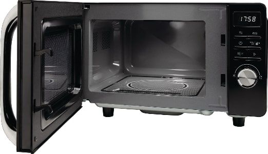 Мікрохвильова піч Gorenje, 20л, електр. керув., 700Вт, гриль, дисплей, чорний