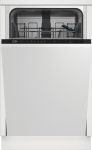 Посудомийна машина Beko вбудована, 10компл., A+++, 45см, білий Посудомийна машина Beko вбудована, 10компл., A+++, 45см, білий