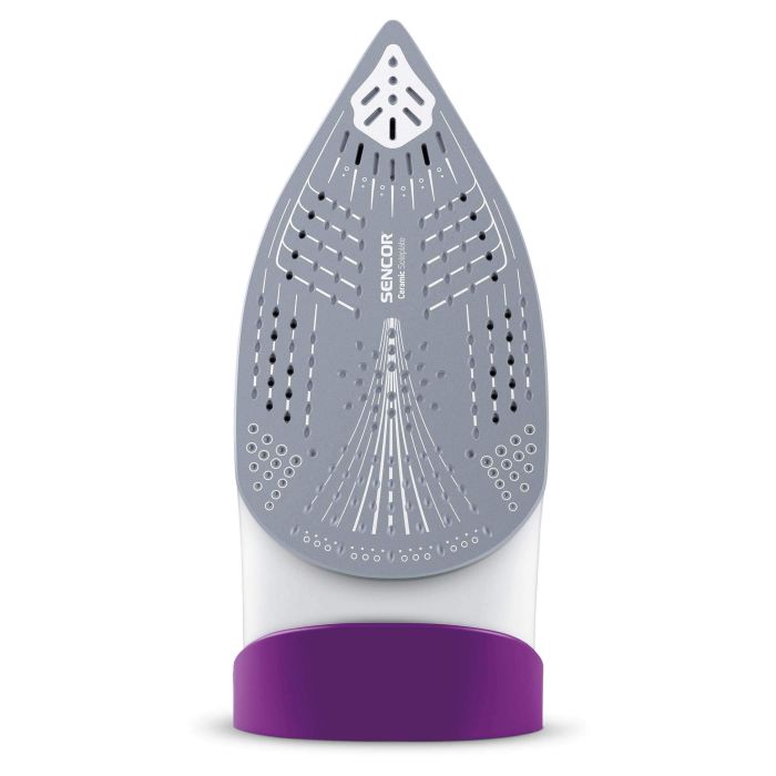 Праска Sencor, 2400Вт, 260мл, паровий удар -120гр, постійна пара - 30гр, Anti-calc, керам. підошва, фіолетовий