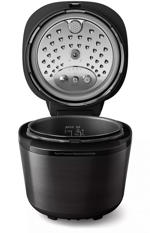 Мультиварка-скороварка Philips All-in-One Cooker, 1000Вт, чаша-5л, електронне керув., пластик, чорний