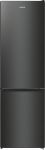 Холодильник з нижн. мороз. камерою Gorenje, 200х60х60см, 2 двері, 235( 96)л, А++, NoFrost+ , LED дисплей, Зона св-ті, чорний