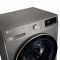 Пральна машина LG фронтальна, 8.5кг, 1200, A+++, 48см, дисплей, пара, інвертор, cріблястий