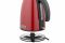 Електрочайник Ardesto 1.7л, Strix, метал, червоний глянець