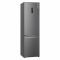 Холодильник LG з нижн. мороз., 203x60х68, холод.відд.-277л, мороз.відд.-107л, 2дв., А++, NF, інв., диспл зовн., зона св-ті, сірий темний