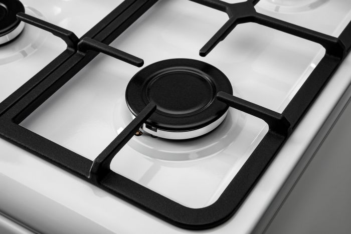 Плита ARDESTO комбі, 52л, 50x60см, чавун, підсвічування, форсунки LPG (підключення газового балона), білий