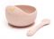 Набір посуду Oribel Cocoon миска та ложка, рожевий