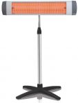 Обігрівач інфрачервоний UFO фламентін, 28м2, 2300Вт, мех. упр-ння, ун. монтаж, + ніжка, сірий/чорний Обігрівач інфрачервоний UFO фламентін, 28м2, 2300Вт, мех. упр-ння, ун. монтаж, + ніжка, сірий/чорний