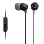 Навушники In-ear Sony MDR-EX15AP 3.5 mini-jack, Mic, Чорний Навушники In-ear Sony MDR-EX15AP 3.5 mini-jack, Mic, Чорний