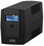 Джерело безперебійного живлення 2E DD650, 650VA/360W, LCD, USB, 2xSchuko Джерело безперебійного живлення 2E DD650, 650VA/360W, LCD, USB, 2xSchuko