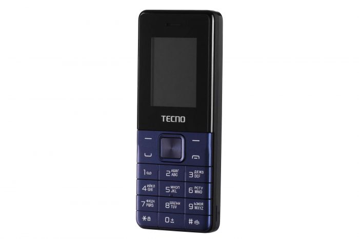 Мобільний телефон TECNO T301 1.77" 2SIM, 1150мА•год, синій темний