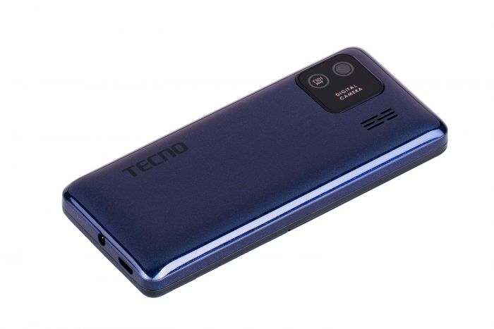 Мобільний телефон TECNO T301 1.77" 2SIM, 1150мА•год, синій темний