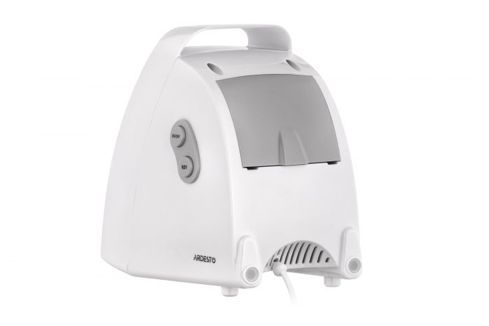 М'ясорубка Ardesto, 1900Вт, 1.8кг/хв, 3 решітки, насадка для ковбас, кеббе, 4 терки, пластик, білий
