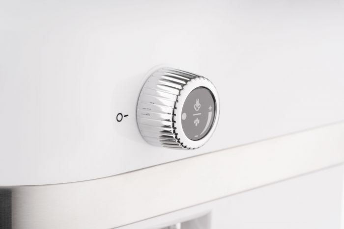 Кавоварка ARDESTO ріжкова 1.4л, мелена, ручний капучинатор, підігрів чашок, білий