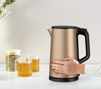 Електрочайник Tefal Double Layer SS 1.5л, з подвійними стінками, мідний