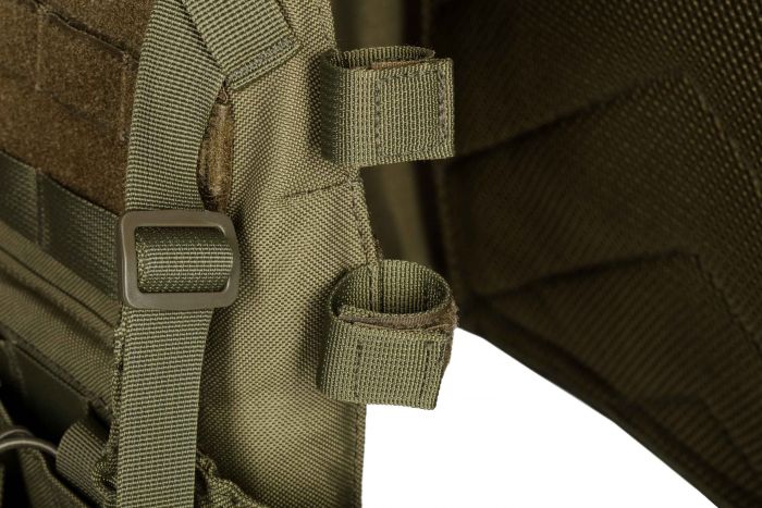 Плитоноска 2Е, Тип 1, з кишенями для бічного захисту і підсумками, Молле, зелена Плитоноска 2Е, Тип 1, з кишенями для бічного захисту і підсумками, Молле, зелена