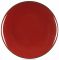 Тарілка десертна Ardesto Bagheria Sangria, 19см, кераміка, бордовий