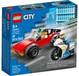 Конструктор LEGO City Переслідування автомобіля на поліцейському мотоциклі Конструктор LEGO City Переслідування автомобіля на поліцейському мотоциклі
