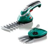 Кущоріз акумуляторний Bosch ISIO 3.6В акб 1х1.5А·год лезо 12см крок різу 8мм 0.5кг