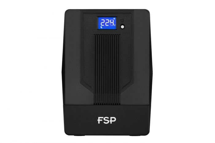 Джерело безперебійного живлення FSP iFP2000, 2000VA/1200W, LCD, USB, 4xSchuko