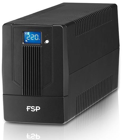 Джерело безперебійного живлення FSP iFP2000, 2000VA/1200W, LCD, USB, 4xSchuko