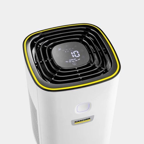 Очищувач повітря Karcher AF 20, 20м2, 160м3/год, дисплей, 2 HEPA фільтра, 4 режими,  інд. забр-ння, білий